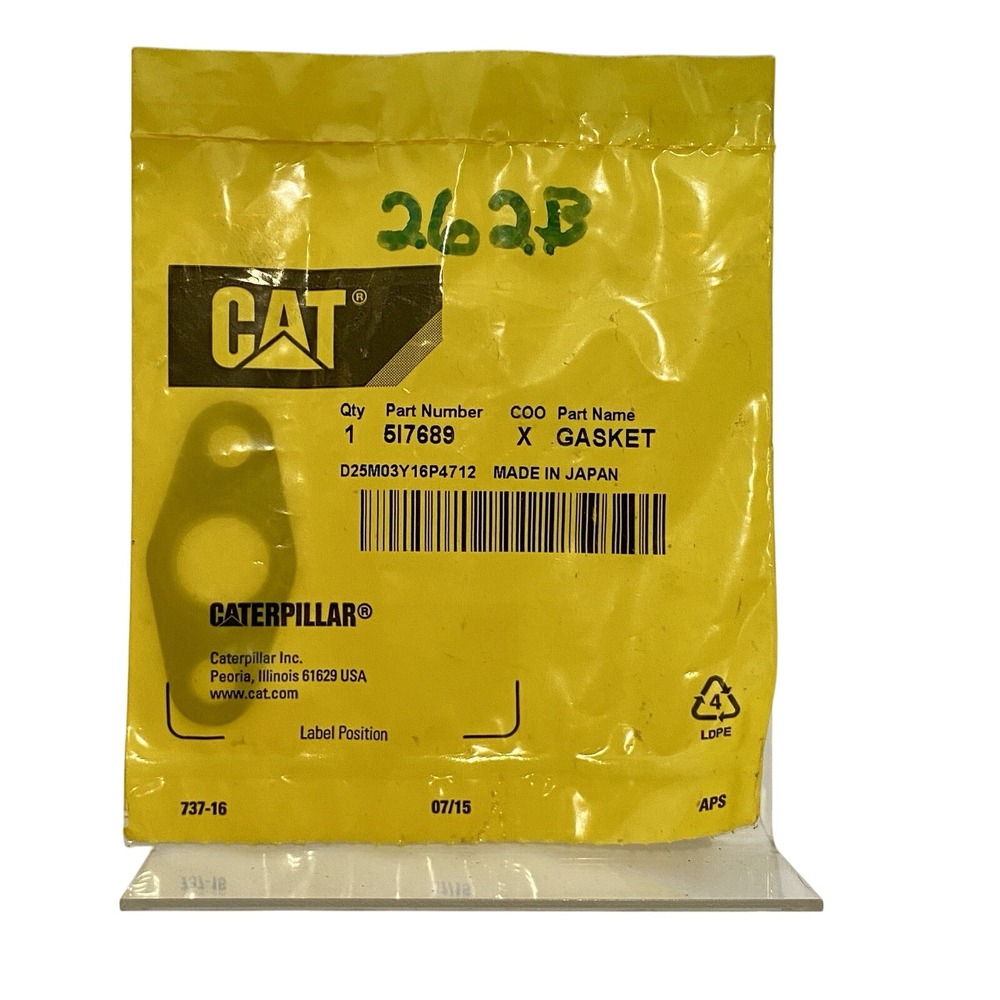 Caterpillar Part # 517689 Gasket